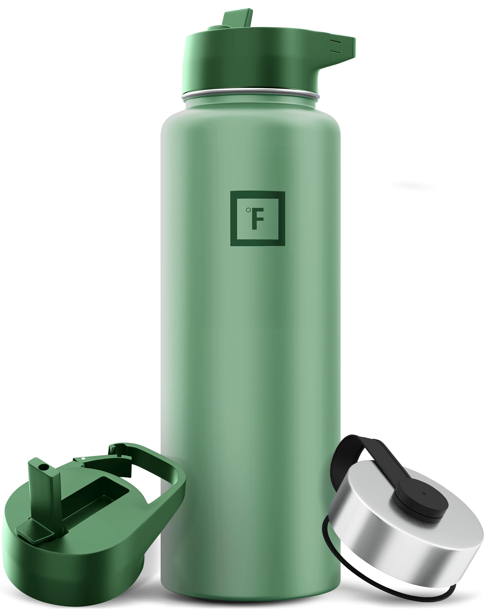 Foto 2 pulgar | Botella De Agua Iron °flask Para Acampar, Senderismo, 1,2 L, Acero Inoxidable - Venta Internacional.