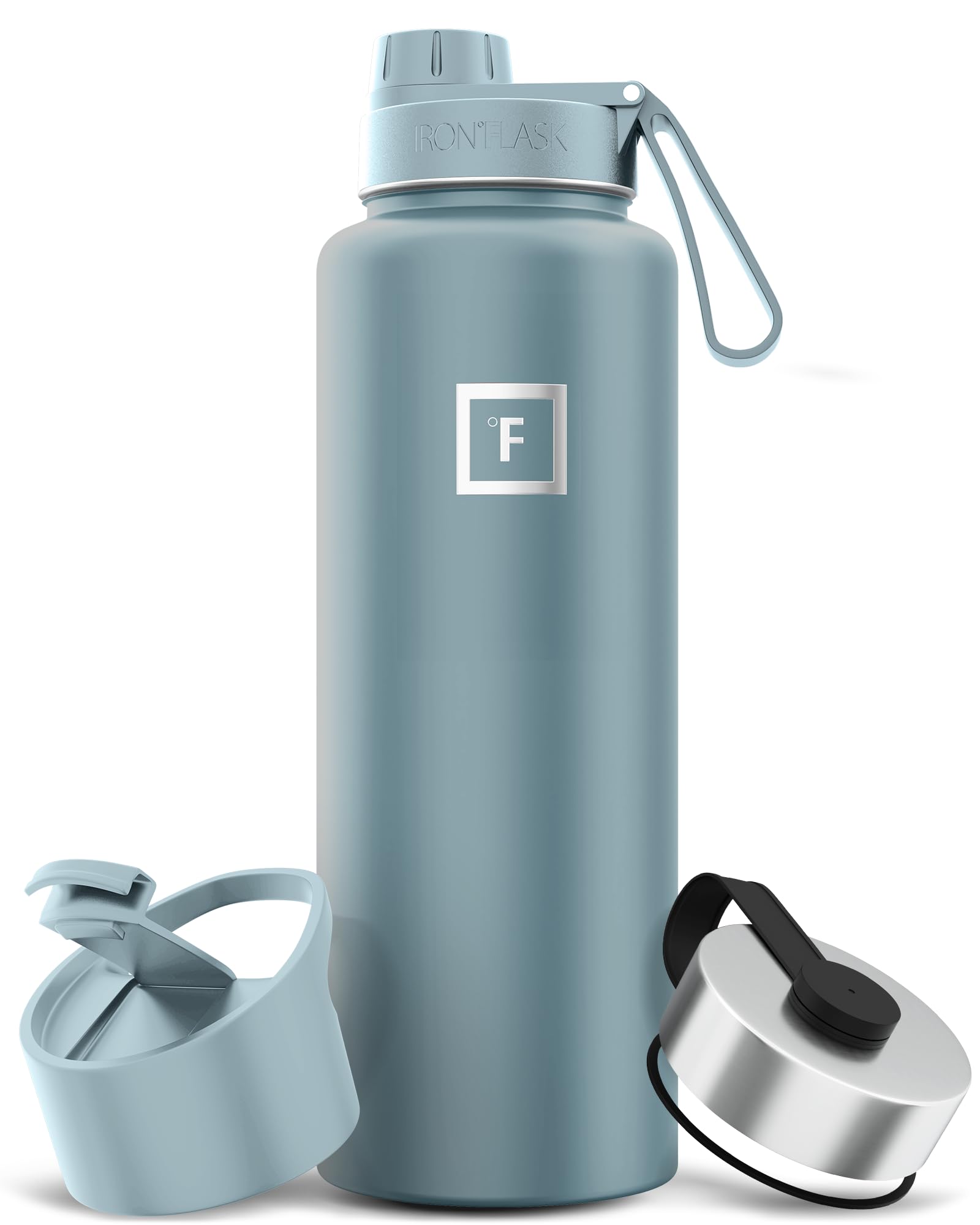 Botella De Agua Iron °flask Para Acampar Y Hacer Senderismo, 1,2 L, Acero Inoxidable - Venta Internacional.