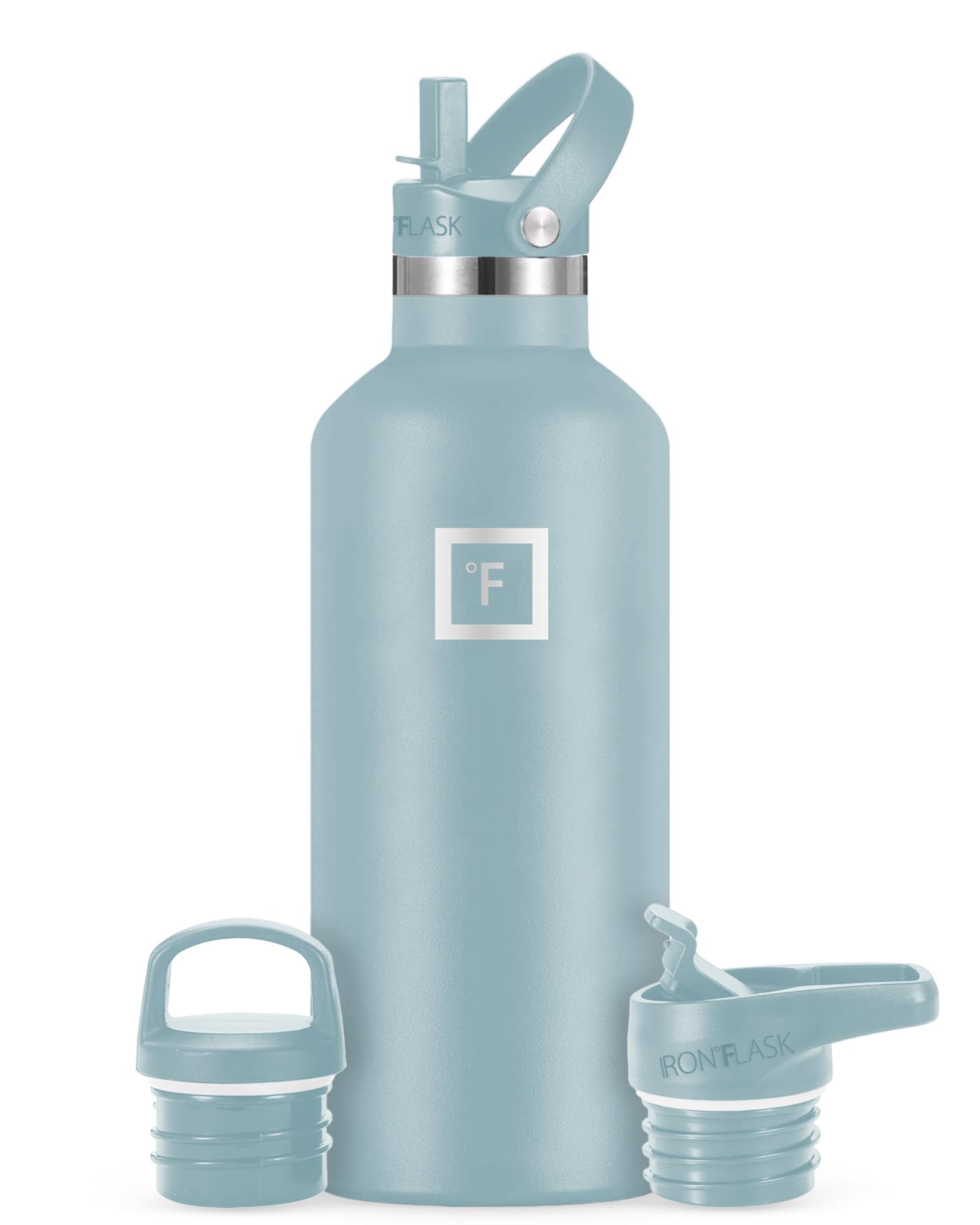 Botella De Agua Iron °flask Para Acampar Y Senderismo, 950 Ml, Acero Inoxidable - Venta Internacional.