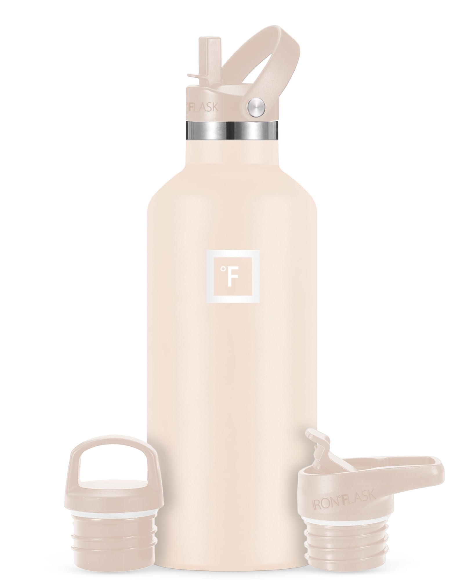 Botella De Agua Iron °flask Para Acampar Y Senderismo, 950 Ml, Acero Inoxidable - Venta Internacional.
