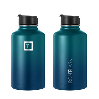 Foto 5 | Botella De Agua Iron °flask Para Acampar Y Hacer Senderismo, 1,9 L, Con 3 Tapas De Pajita - Venta Internacional.