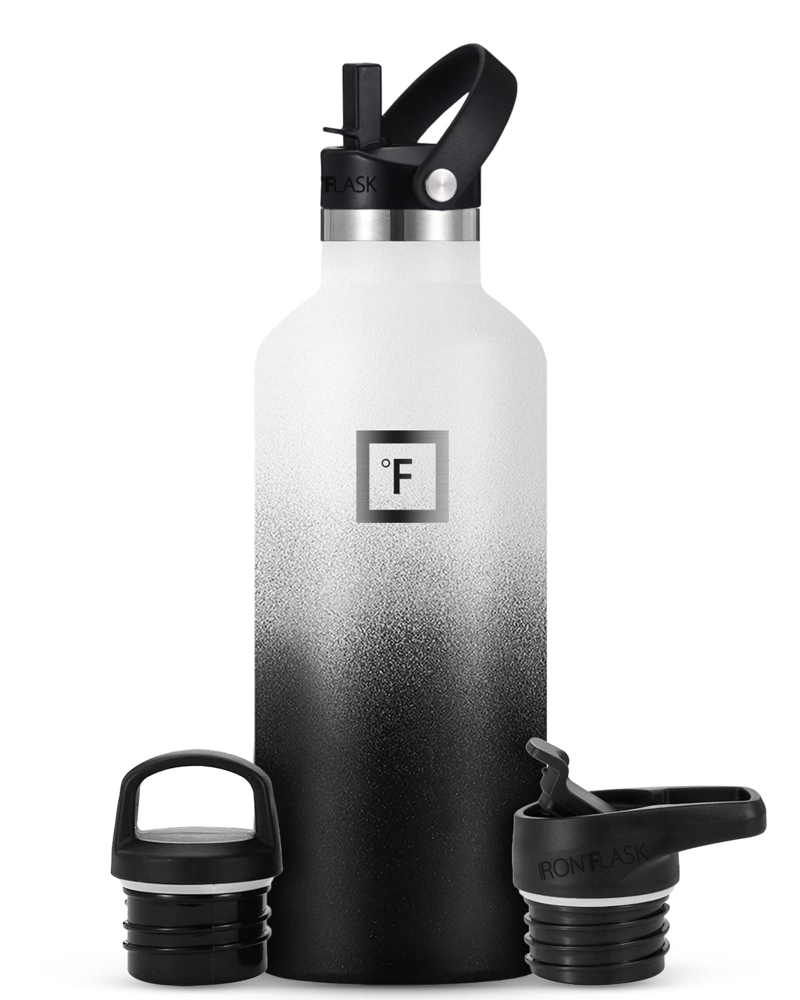 Botella De Agua Iron °flask Para Acampar Y Senderismo, 950 Ml, Acero Inoxidable - Venta Internacional.
