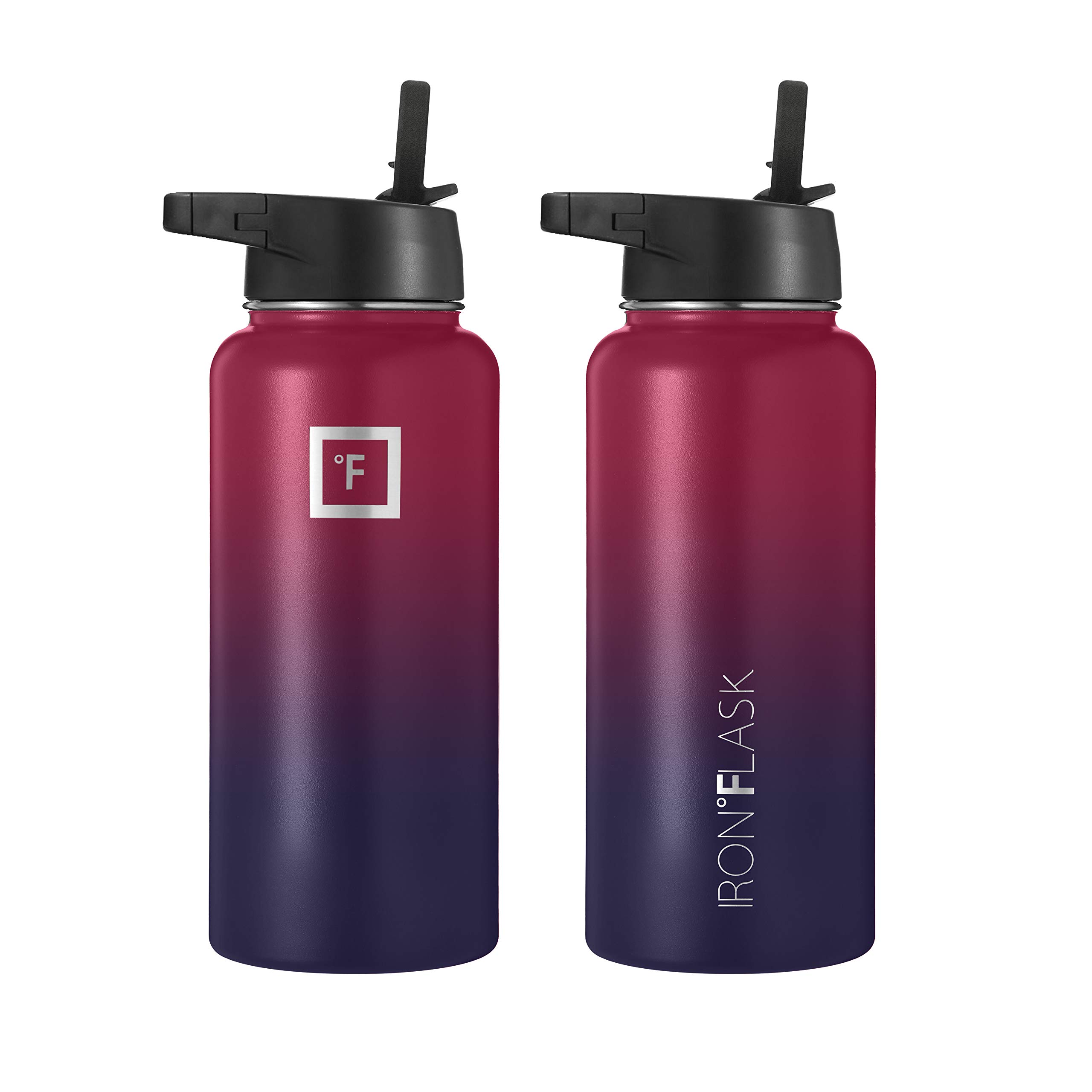 Foto 4 pulgar | Botella De Agua Iron °flask Para Acampar Y Senderismo, 960 Ml, Dark Rainbow - Venta Internacional.
