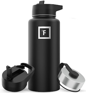 Foto 1 | Botella De Agua Iron °flask Para Acampar Y Senderismo, 960 Ml, Color Negro Medianoche - Venta Internacional.