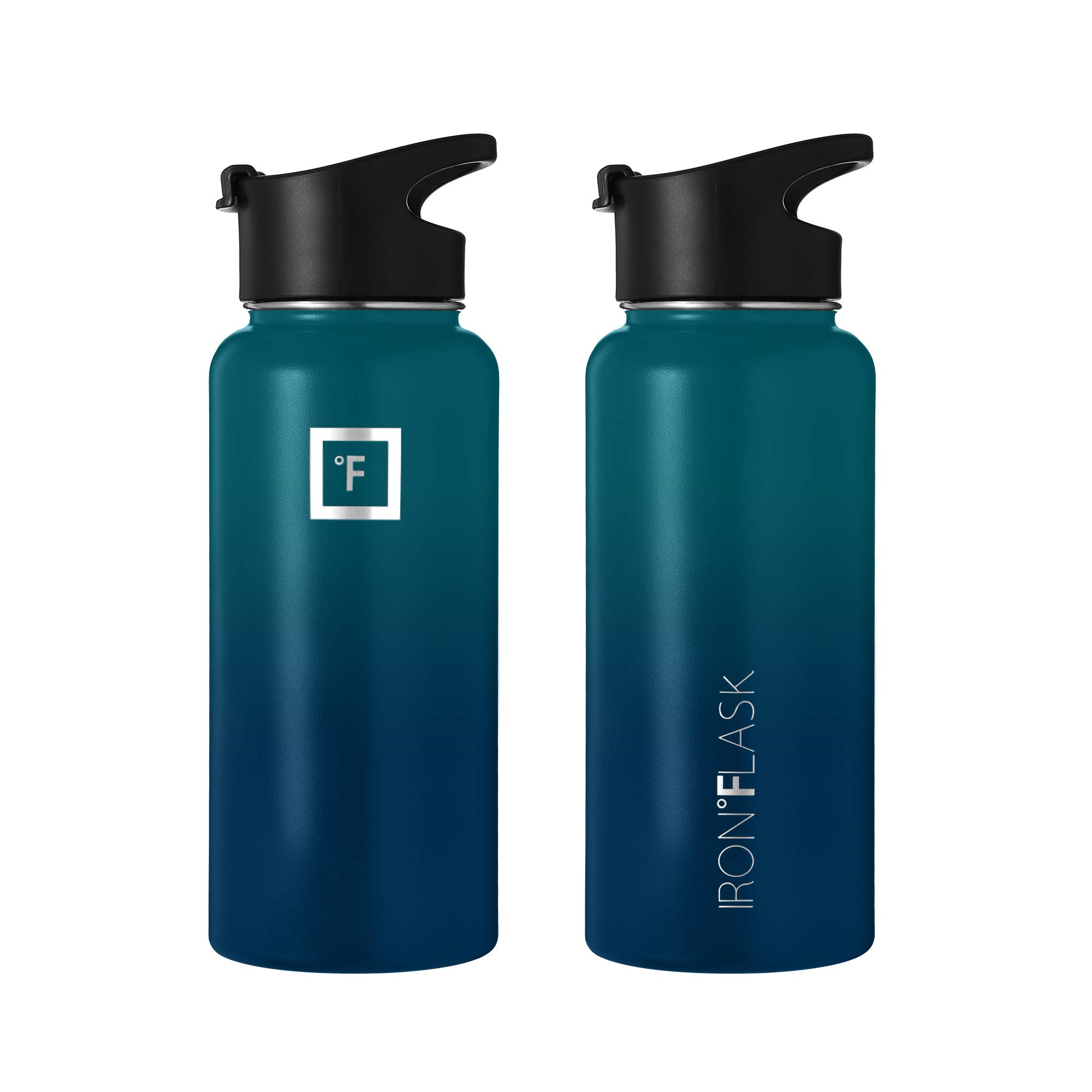 Foto 6 pulgar | Botella De Agua Iron °flask Para Acampar Y Senderismo, 960 Ml, Dark Night - Venta Internacional.