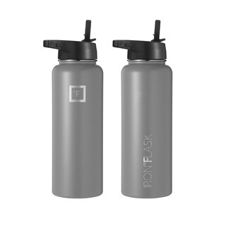 Foto 3 | Botella De Agua Iron °flask Para Acampar Y Senderismo, 960 Ml, Color Grafito - Venta Internacional.
