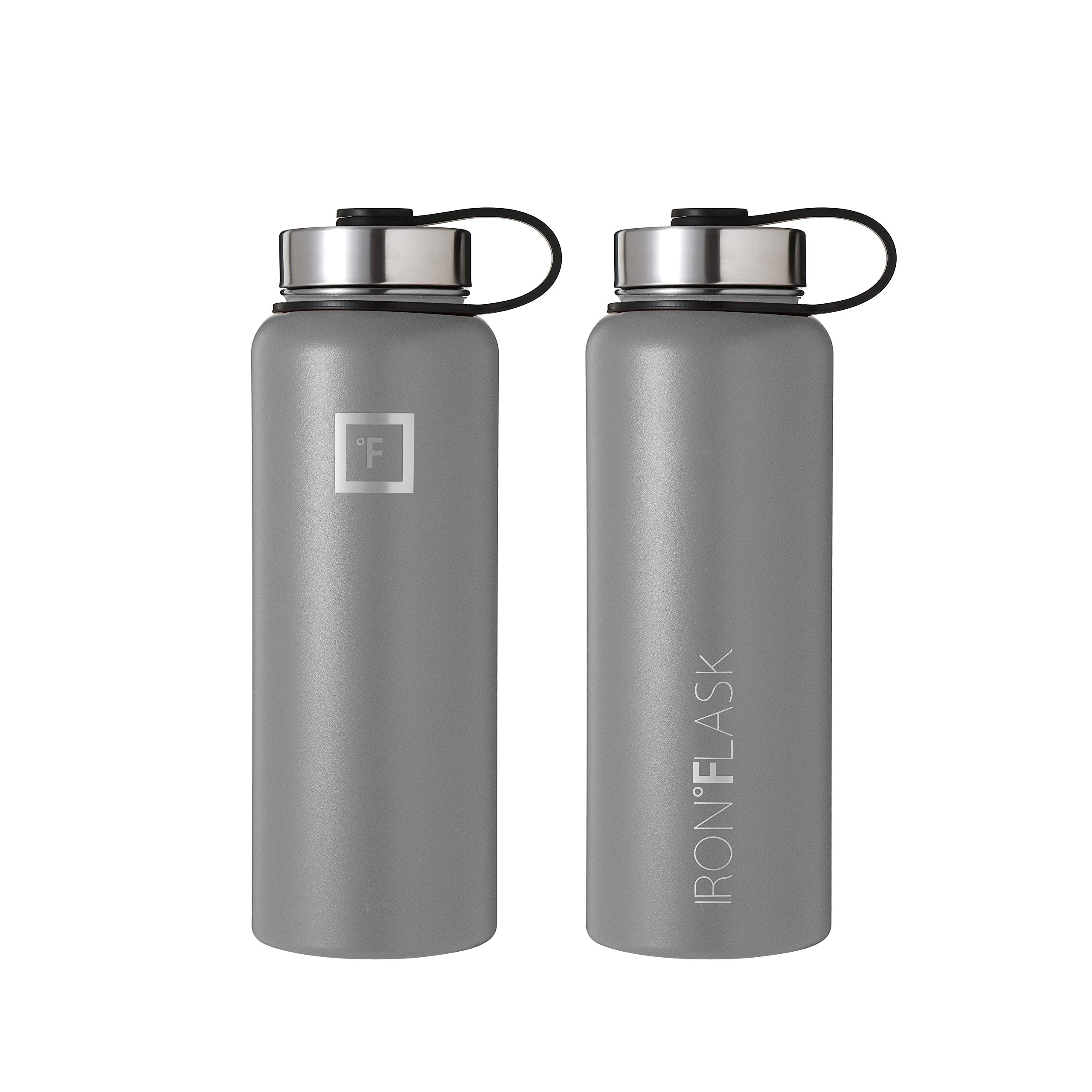 Foto 5 pulgar | Botella De Agua Iron °flask Para Acampar Y Senderismo, 960 Ml, Color Grafito - Venta Internacional.
