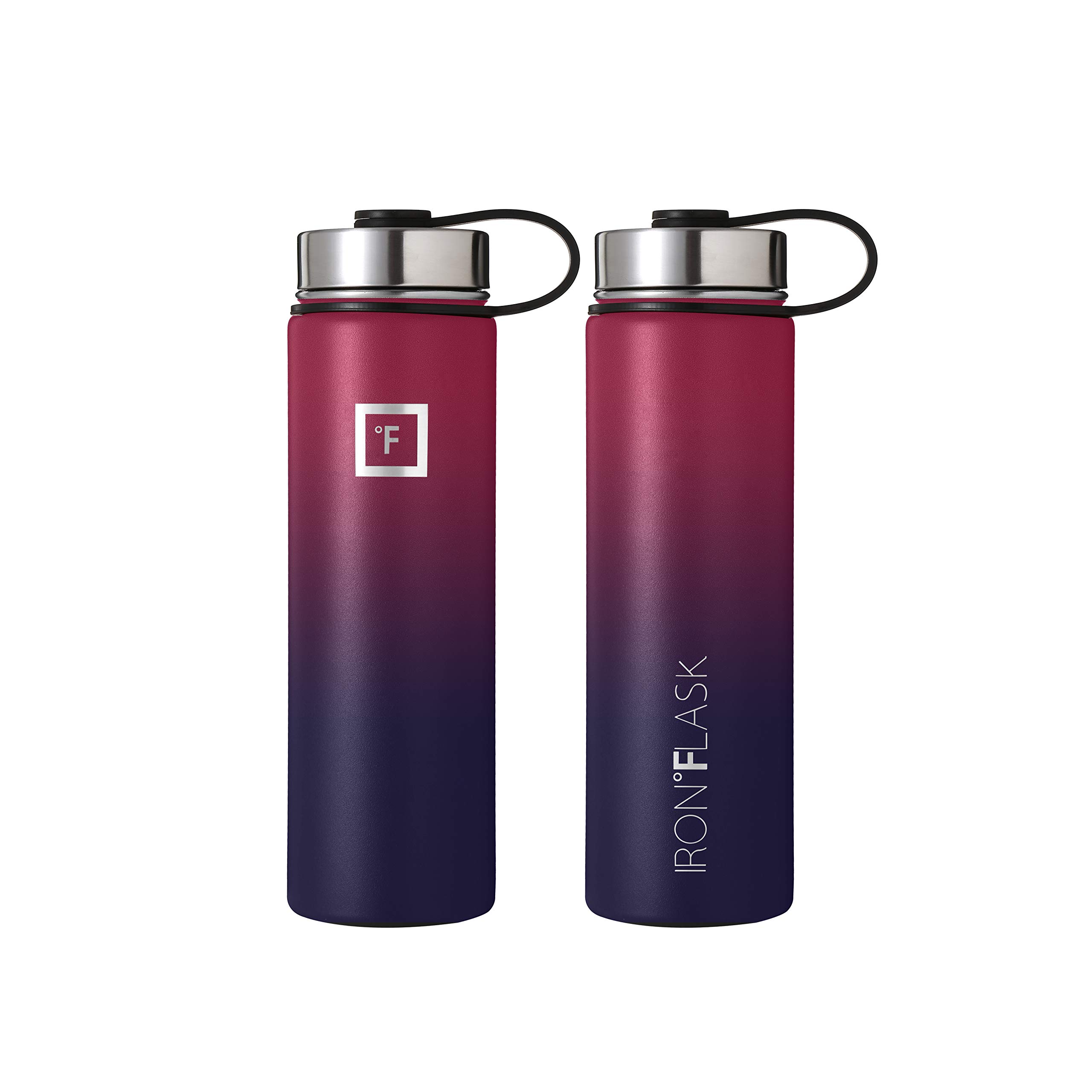 Foto 5 pulgar | Botella De Hidratación Iron °flask Para Acampar Y Hacer Senderismo, 650 Ml, Color Arcoíris Oscuro - Venta Internacion