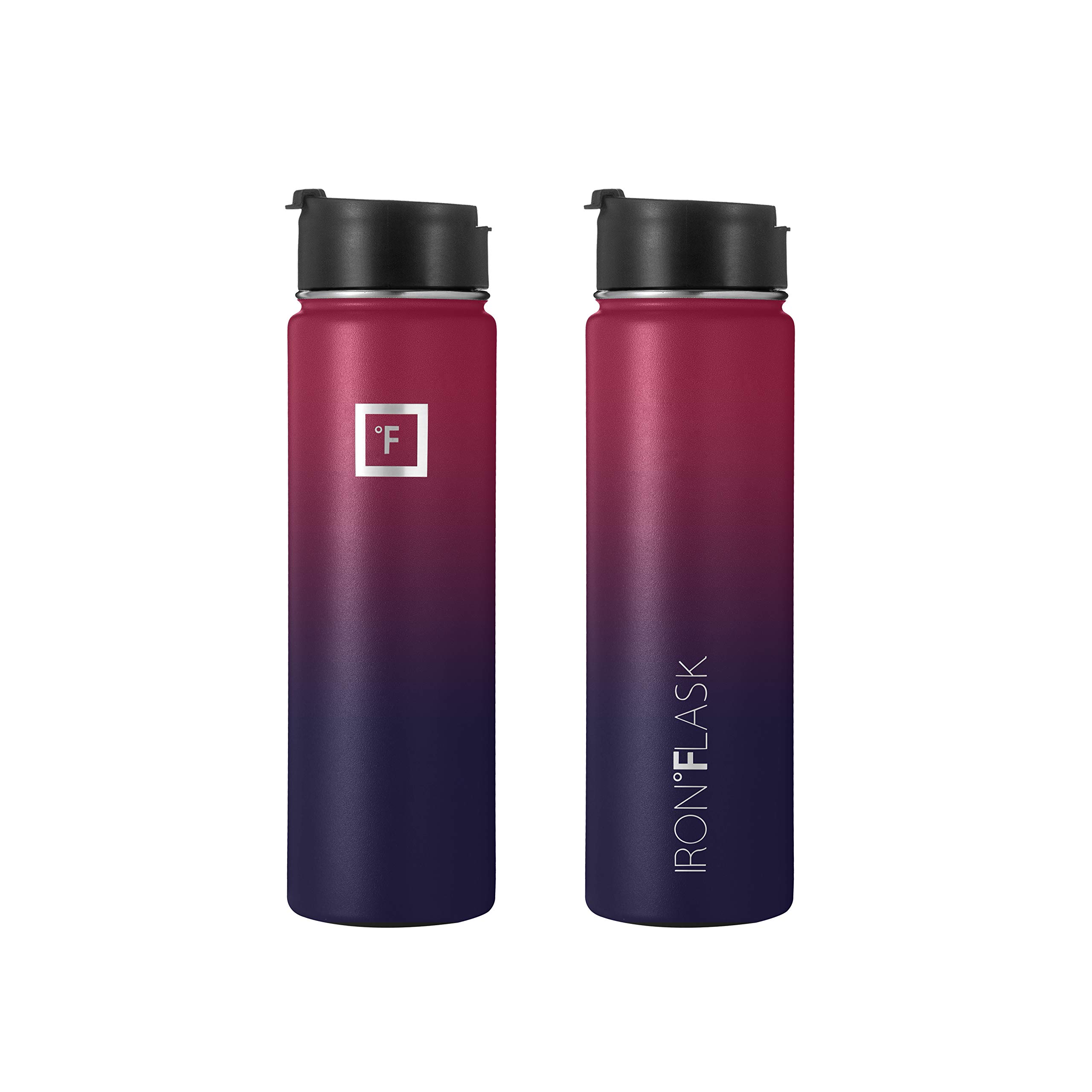 Foto 6 pulgar | Botella De Hidratación Iron °flask Para Acampar Y Hacer Senderismo, 650 Ml, Color Arcoíris Oscuro - Venta Internacion