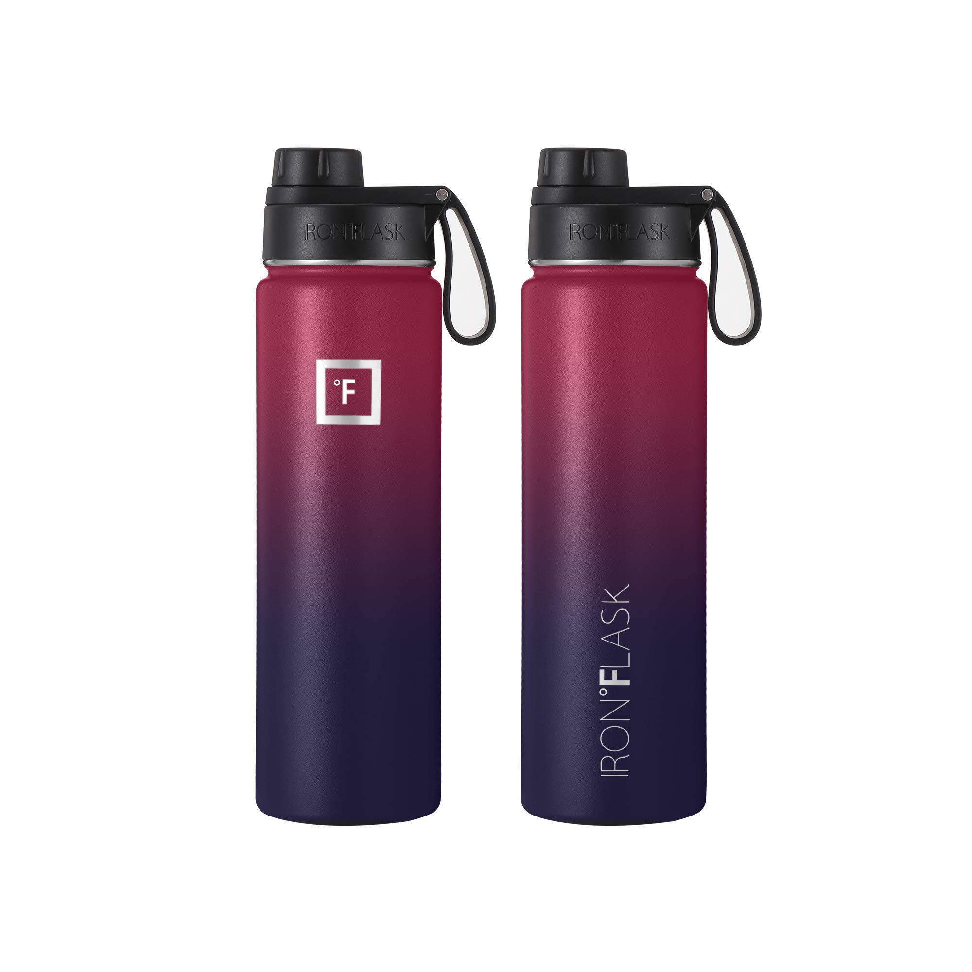 Foto 4 pulgar | Botella De Agua Iron °flask Para Acampar Y Senderismo, 650 Ml, Dark Rainbow - Venta Internacional.
