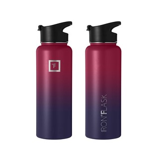 Foto 5 | Botella De Agua Iron °flask Para Acampar Y Senderismo, 650 Ml, Dark Rainbow - Venta Internacional.