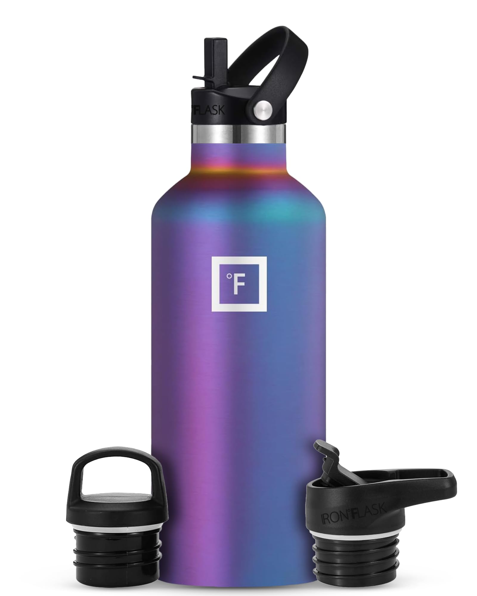 Botella De Agua Iron °flask, Cantimploras Para Acampar, 950 Ml, Algodón De Azúcar - Venta Internacional.