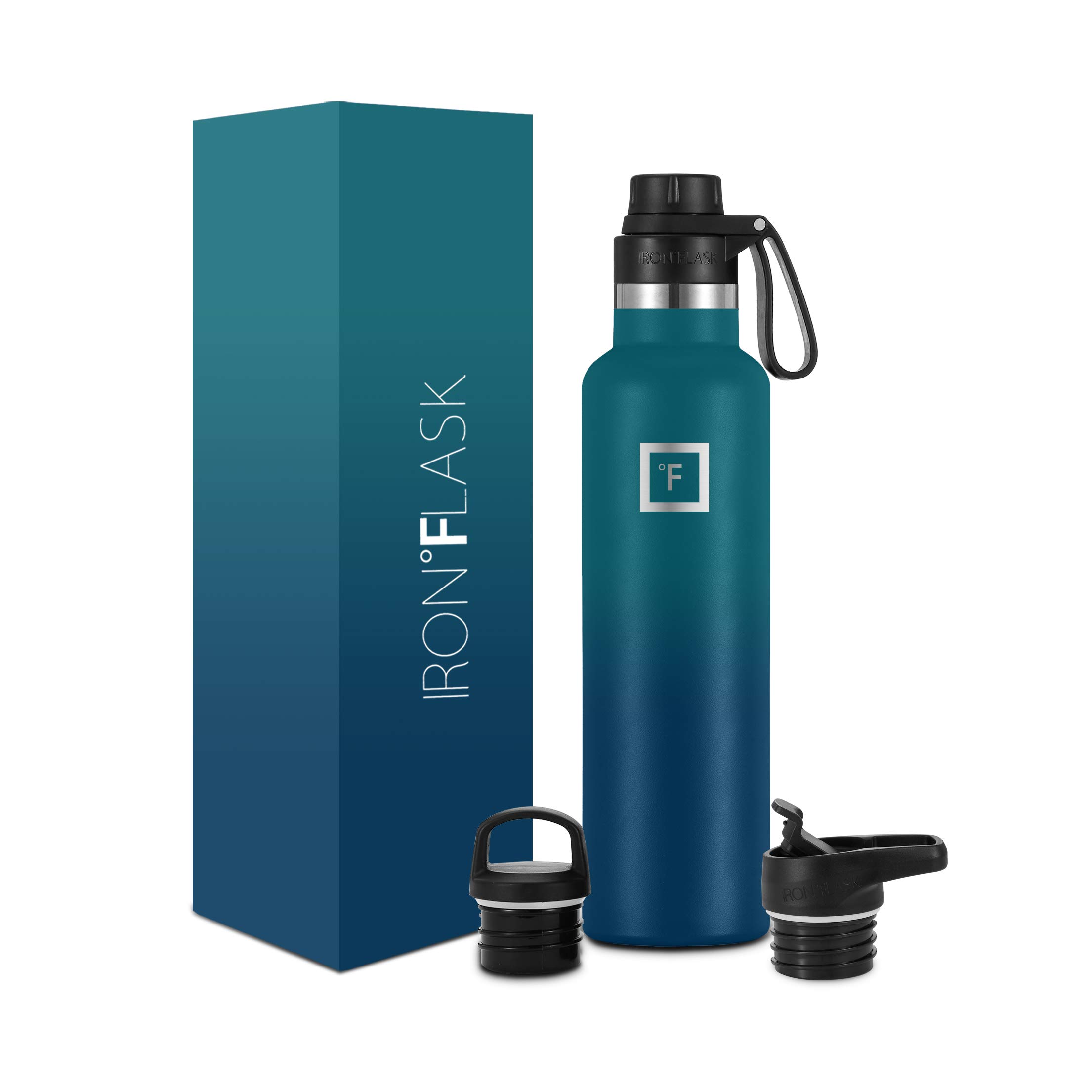Botella De Agua Iron °flask Para Acampar Y Senderismo, 700 Ml, Dark Night - Venta Internacional.
