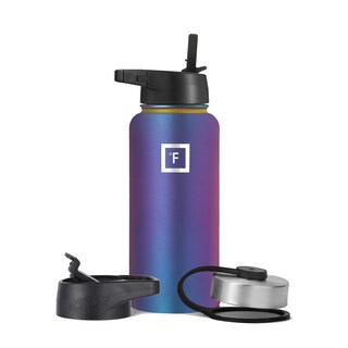 Foto 2 | Botella De Agua Iron °flask Para Acampar Y Senderismo, 960 Ml Aurora - Venta Internacional.