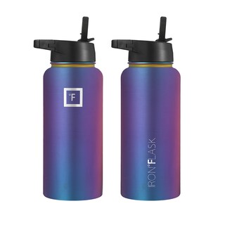 Foto 3 | Botella De Agua Iron °flask Para Acampar Y Senderismo, 960 Ml Aurora - Venta Internacional.