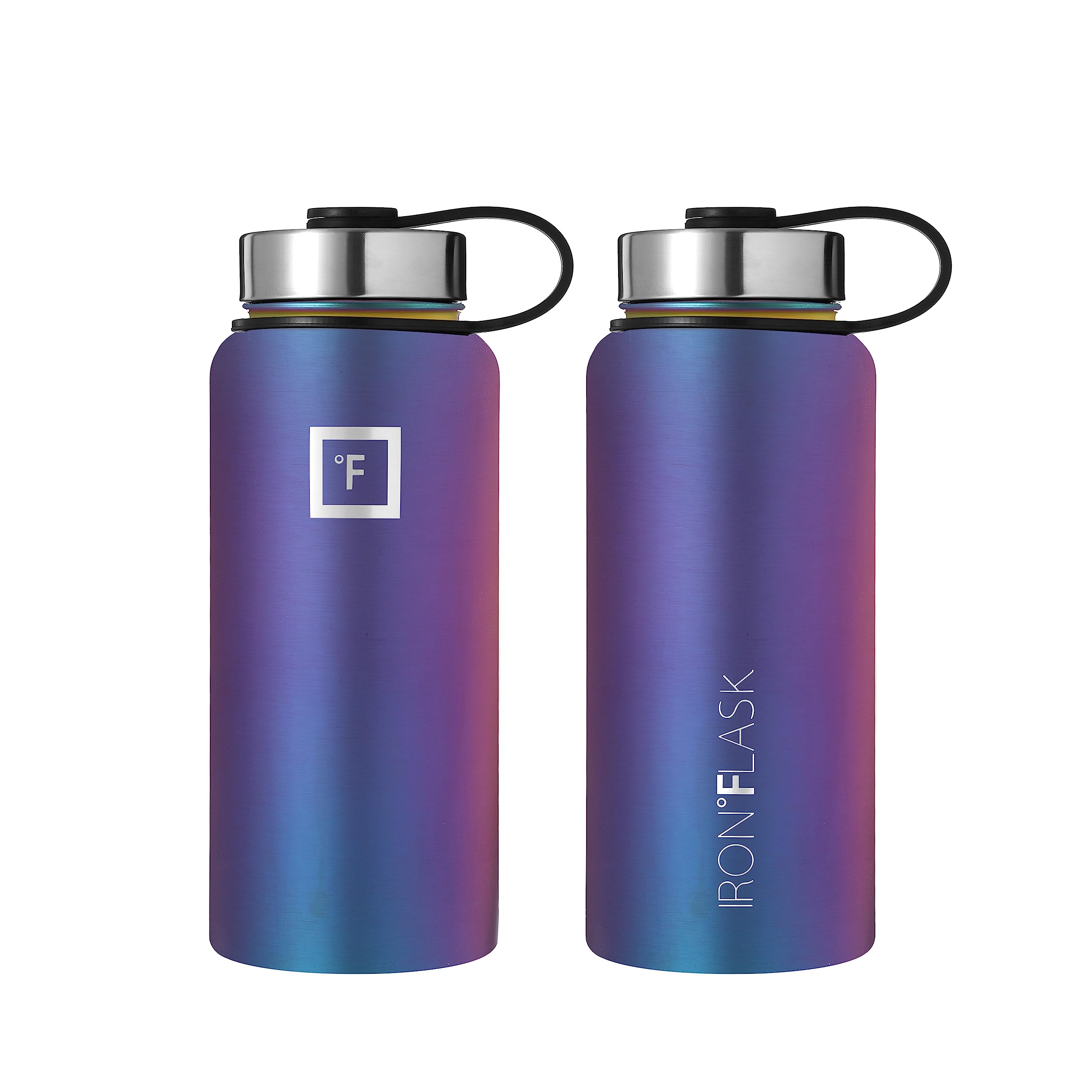 Foto 6 pulgar | Botella De Agua Iron °flask Para Acampar Y Senderismo, 960 Ml Aurora - Venta Internacional.