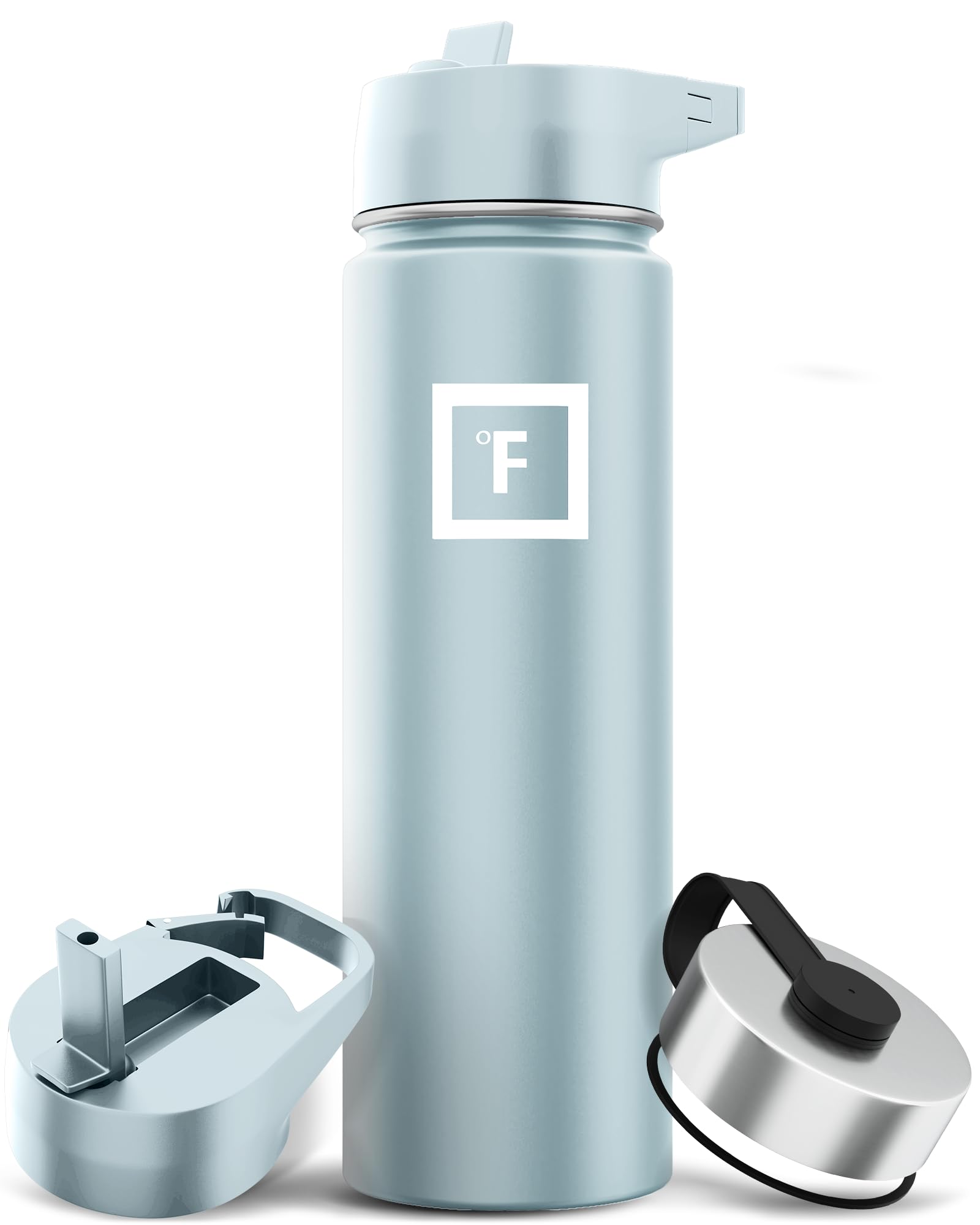 Botella De Agua Iron °flask Para Acampar Y Senderismo, 650 Ml, Acero Inoxidable - Venta Internacional.
