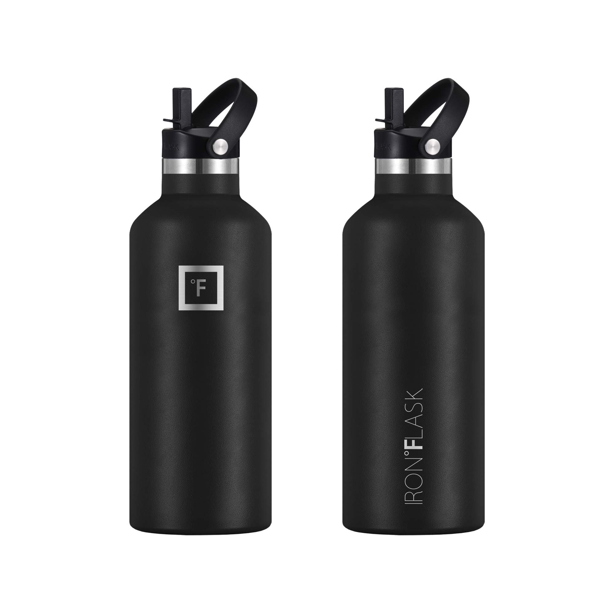 Foto 3 | Botella De Agua Iron °flask Camping 3 L Con 3 Tapas 950 Ml Midnight - Venta Internacional.