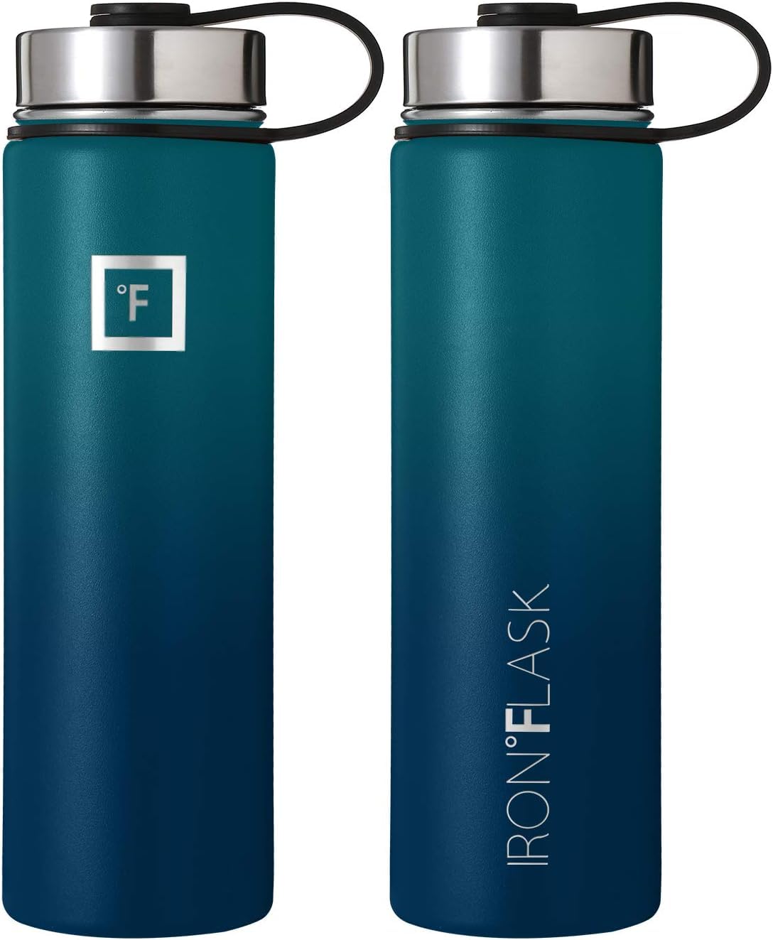 Foto 4 pulgar | Botella De Agua Iron °flask Para Acampar Y Senderismo, 650 Ml, Con 3 Tapas - Venta Internacional.