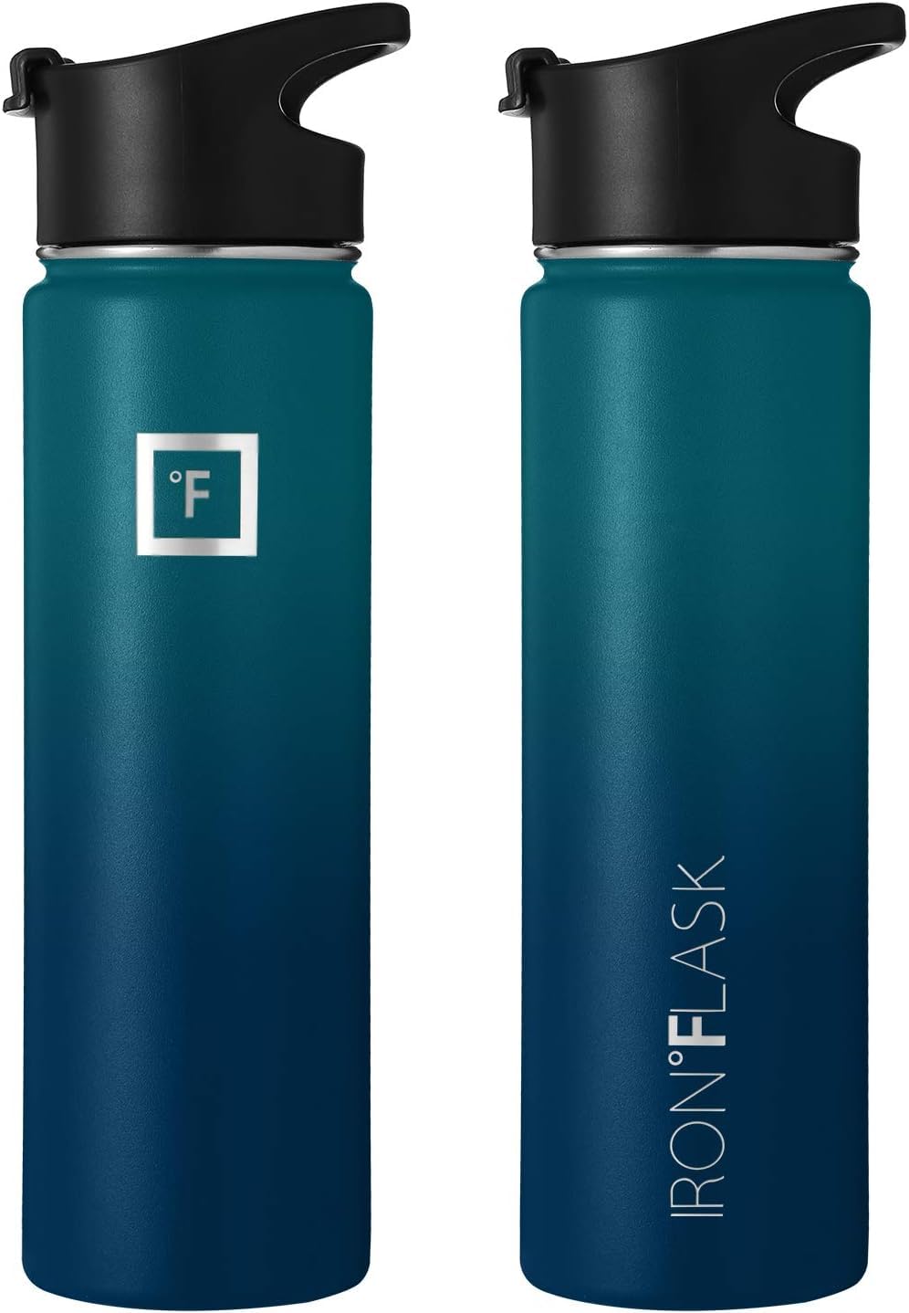 Foto 5 pulgar | Botella De Agua Iron °flask Para Acampar Y Senderismo, 650 Ml, Con 3 Tapas - Venta Internacional.
