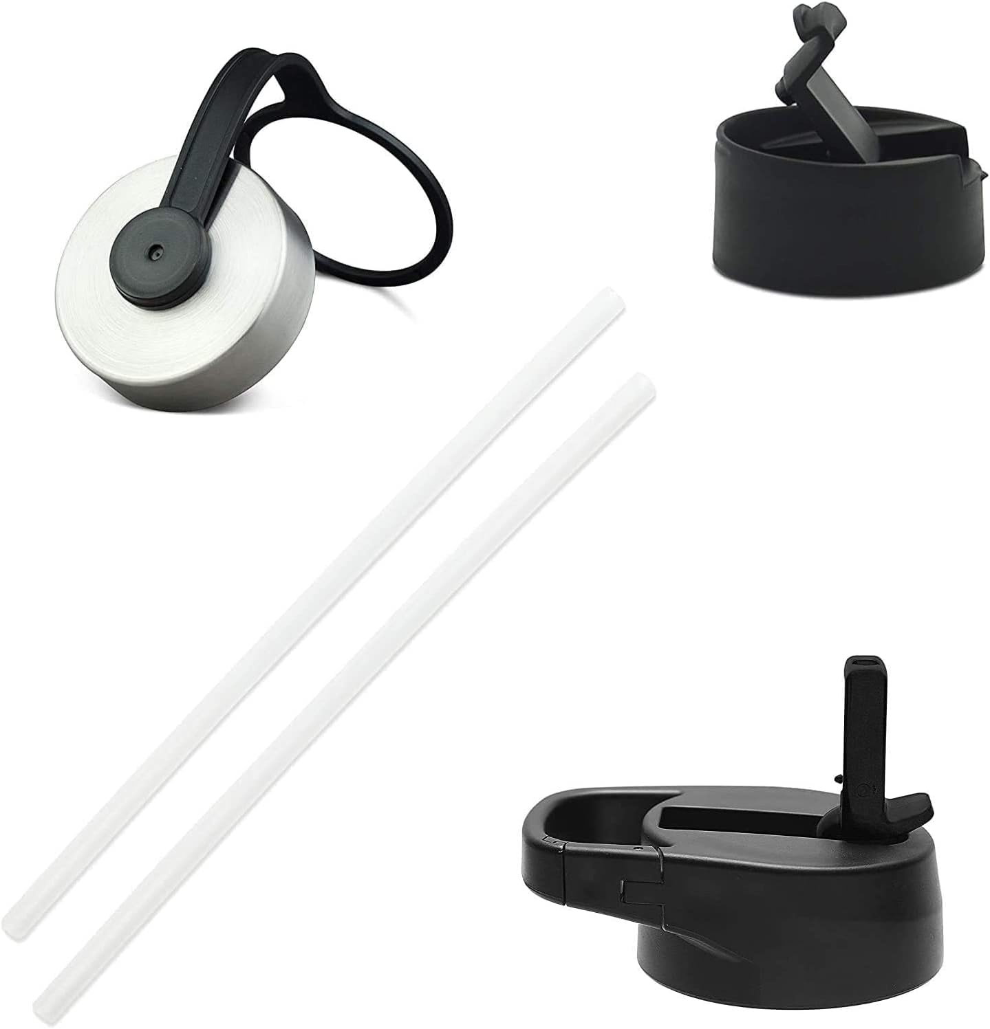 Foto 6 pulgar | Botella De Agua Iron °flask Para Acampar Y Senderismo, 650 Ml, Con 3 Tapas - Venta Internacional.