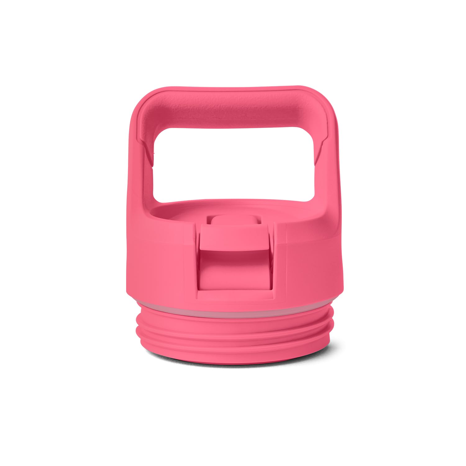 Tapa Con Pajita Para Botella Yeti Rambler, Color Rosa Tropical A Juego - Venta Internacional.