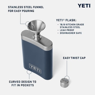 Foto 2 | Frasco Yeti De 200 Ml, 7 Onzas, Con Embudo Desert Bloom 18/8, Acero Inoxidable - Venta Internacional.