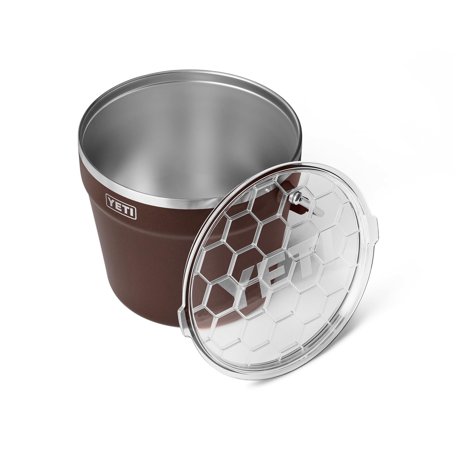 Foto 4 pulgar | Cubo Para Bebidas Yeti Rambler Wetlands Brown De Acero Inoxidable 18/8 - Venta Internacional.