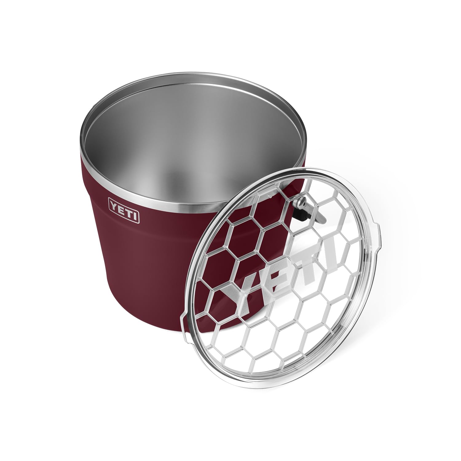 Foto 3 | Cubo Para Bebidas Yeti Rambler Wild Vine Red 18/8 De Acero Inoxidable - Venta Internacional.