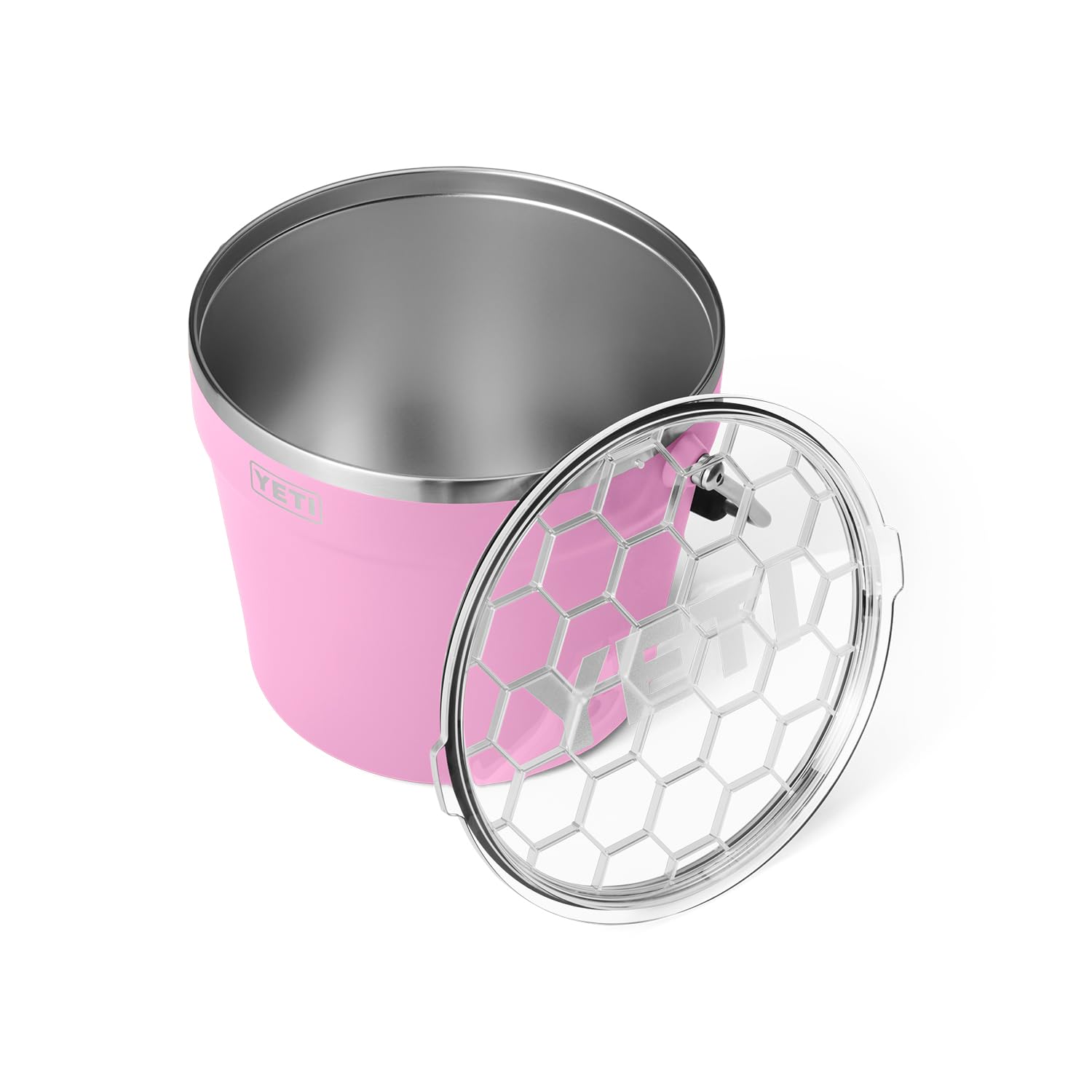 Foto 4 pulgar | Cubo Para Bebidas Yeti Rambler Power Pink De Acero Inoxidable 18/8 - Venta Internacional.