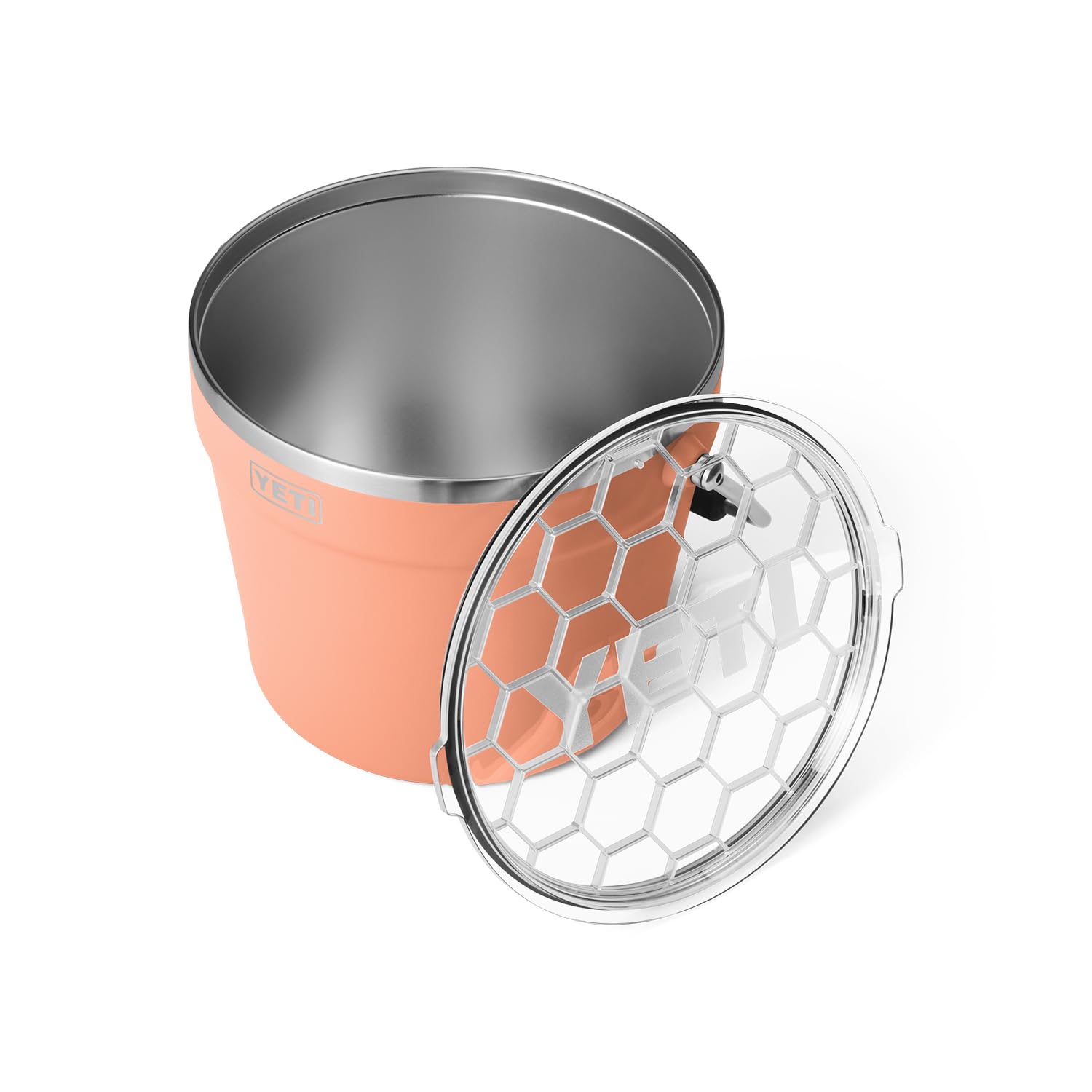 Foto 4 pulgar | Cubo Para Bebidas Yeti Rambler Lowcountry Peach, 7,5 L, Acero Inoxidable - Venta Internacional.
