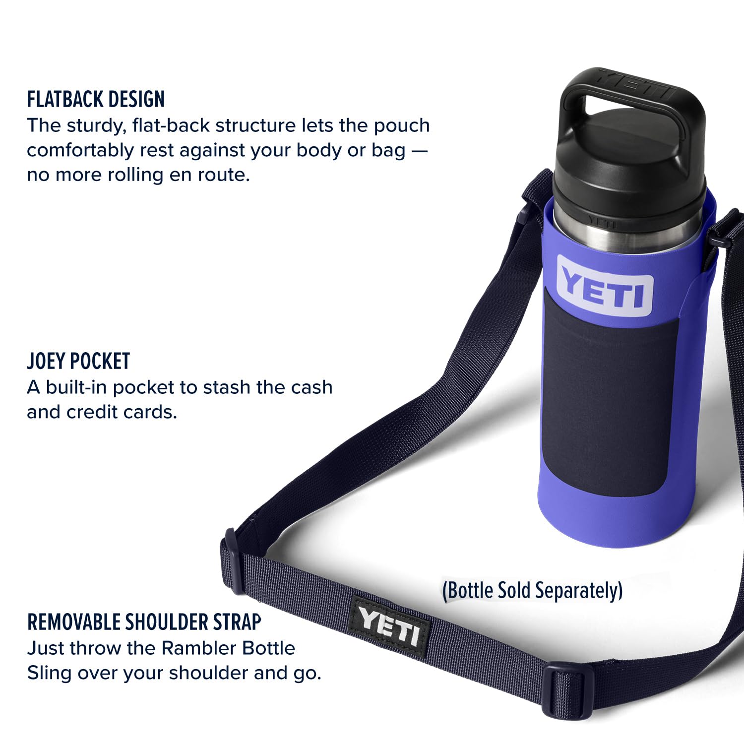 Foto 4 pulgar | Botella Sling Yeti Para Rambler, Botella De 532 Ml, Violeta Ultramar - Venta Internacional.