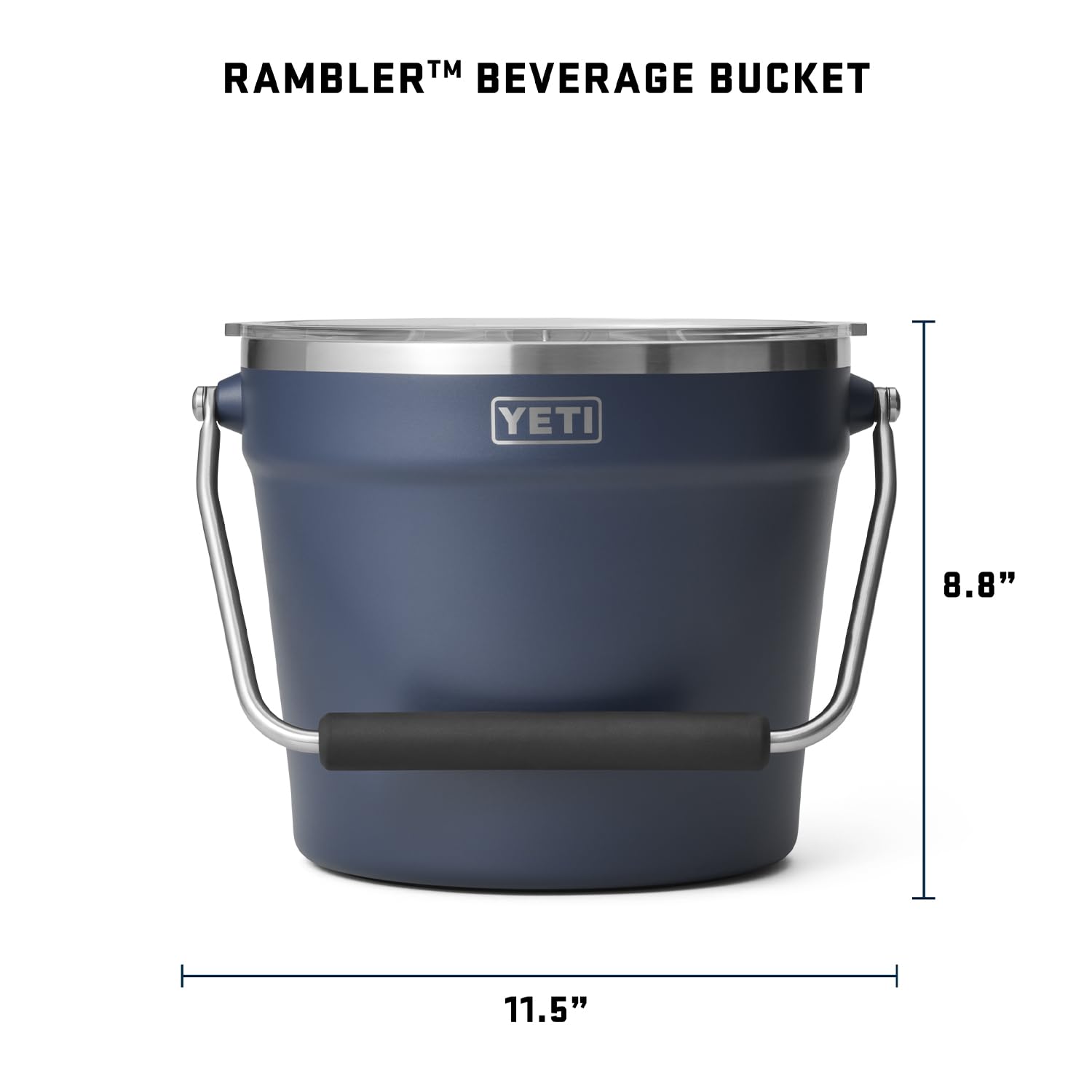 Foto 5 pulgar | Cubo Para Bebidas Yeti Rambler Big Sky Blue De Acero Inoxidable - Venta Internacional.