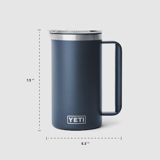 Foto 4 | Jarra Yeti Rambler De Acero Inoxidable Con Aislamiento Al Vacío De 1 Litro - Venta Internacional.