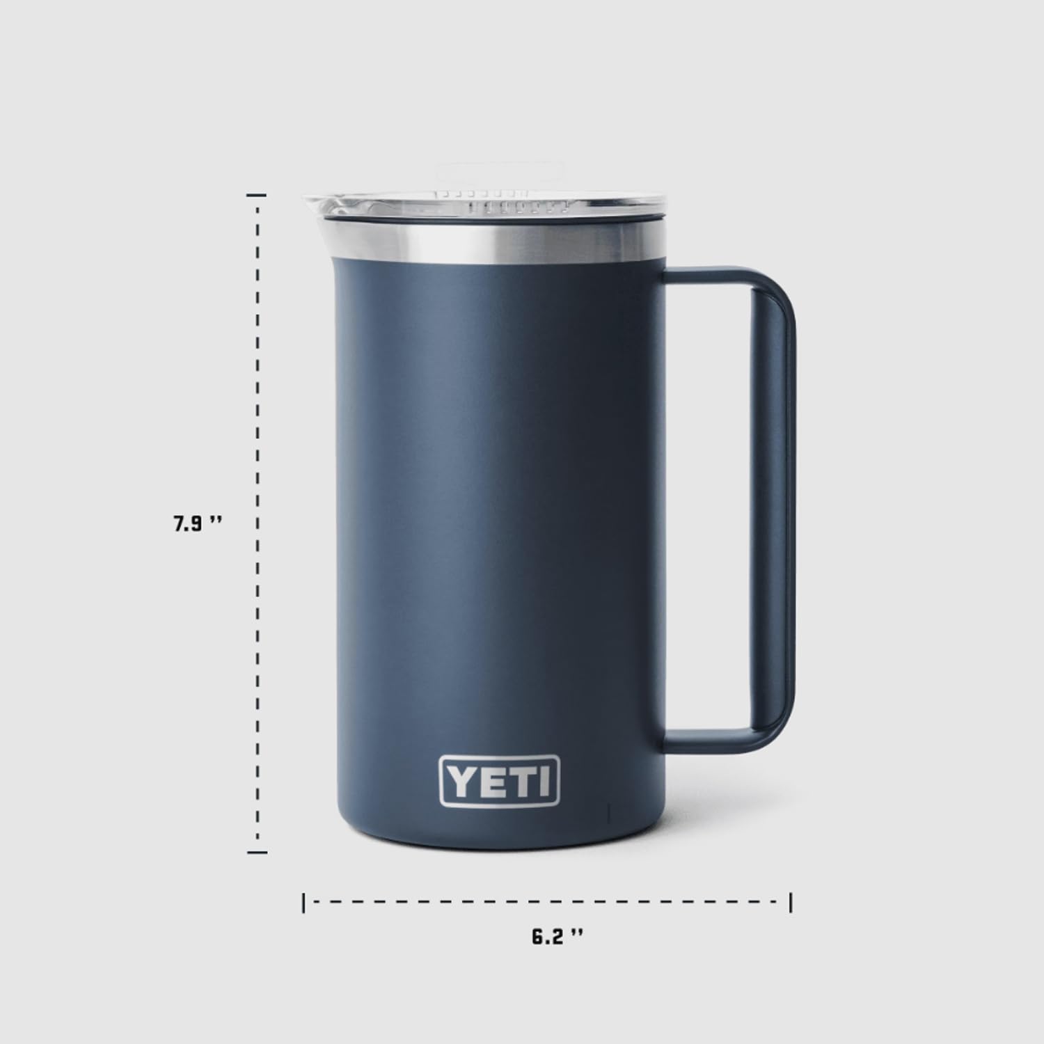 Foto 5 pulgar | Jarra Yeti Rambler De Acero Inoxidable Con Aislamiento Al Vacío De 1 Litro - Venta Internacional.
