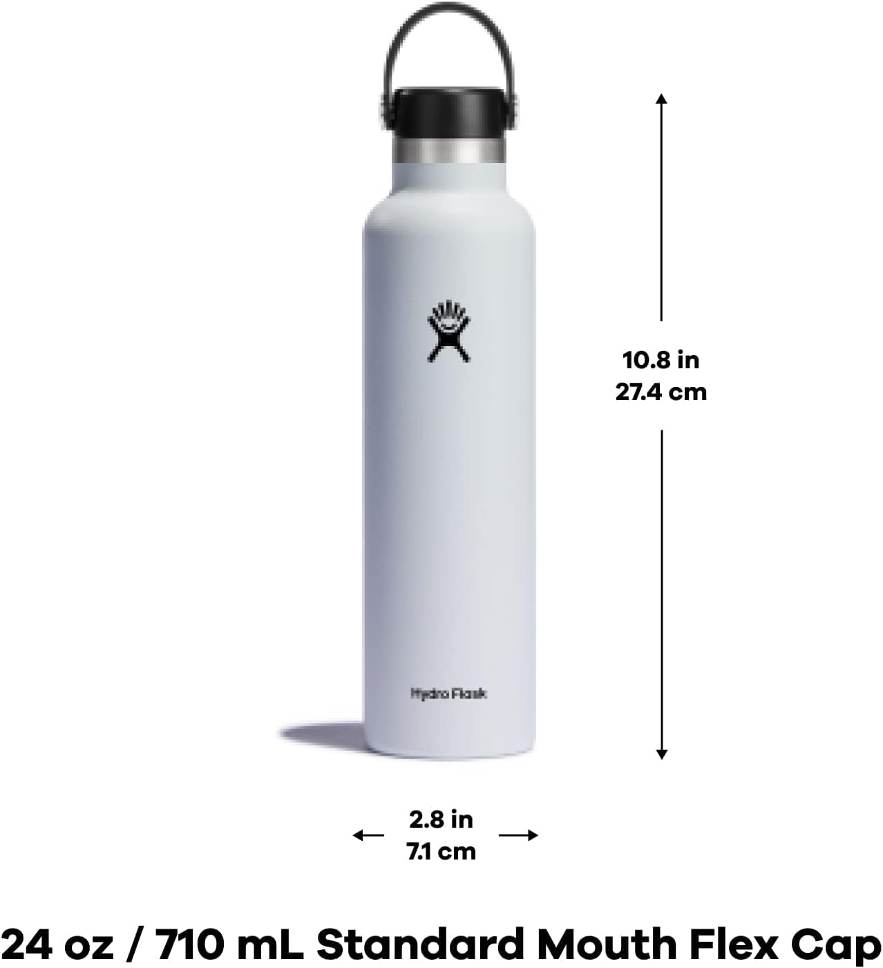 Foto 7 pulgar | Botella De Agua Hydro Flask Standard De 710 Ml Moonshadow - Venta Internacional.