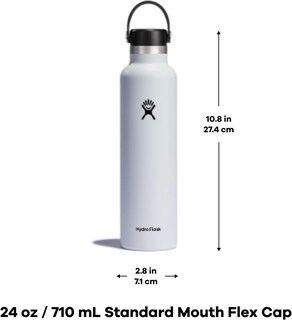 Foto 6 | Botella De Agua Hydro Flask Standard De 710 Ml Moonshadow - Venta Internacional.