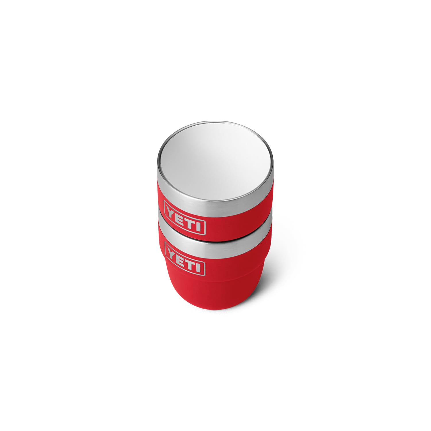 Foto 8 pulgar | Vaso Yeti Rambler, Apilable, Acero Inoxidable, 120 Ml, 2 Unidades, Color Rojo - Venta Internacional.