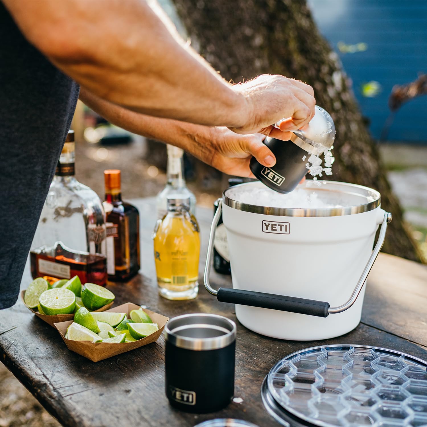 Foto 5 | Cubo Para Bebidas Yeti Rambler De Doble Pared Con Aislamiento Al Vacío - Venta Internacional.