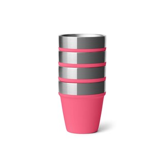 Foto 3 | Gafas De Chupito Yeti Tropical Pink De 50 Ml Con Funda De Transporte, Juego De 4 - Venta Internacional.