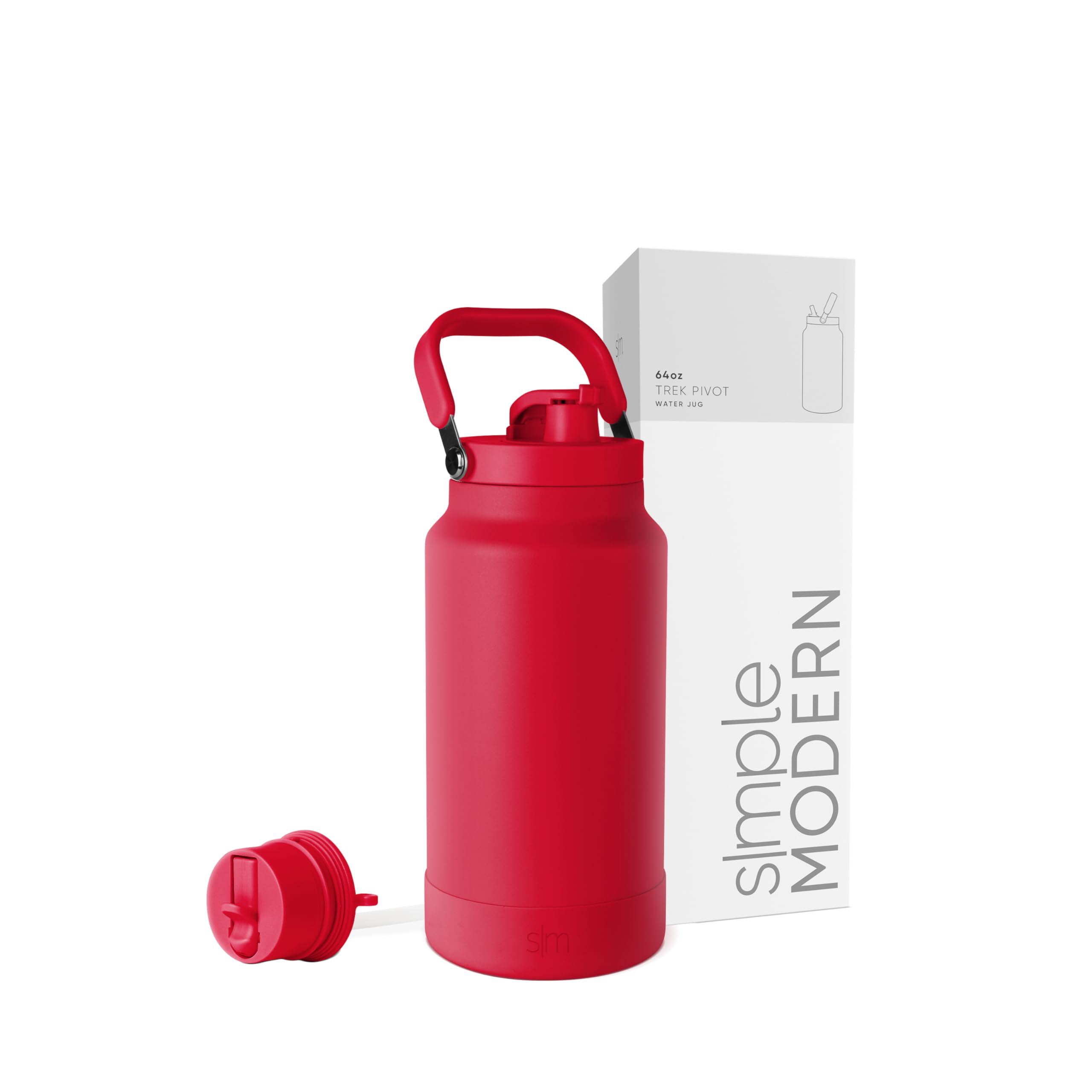 Foto 1 | Jarra Para Botella De Agua Simple Modern Trek Pivot, 1,9 L, Color Rojo Brasa - Venta Internacional.