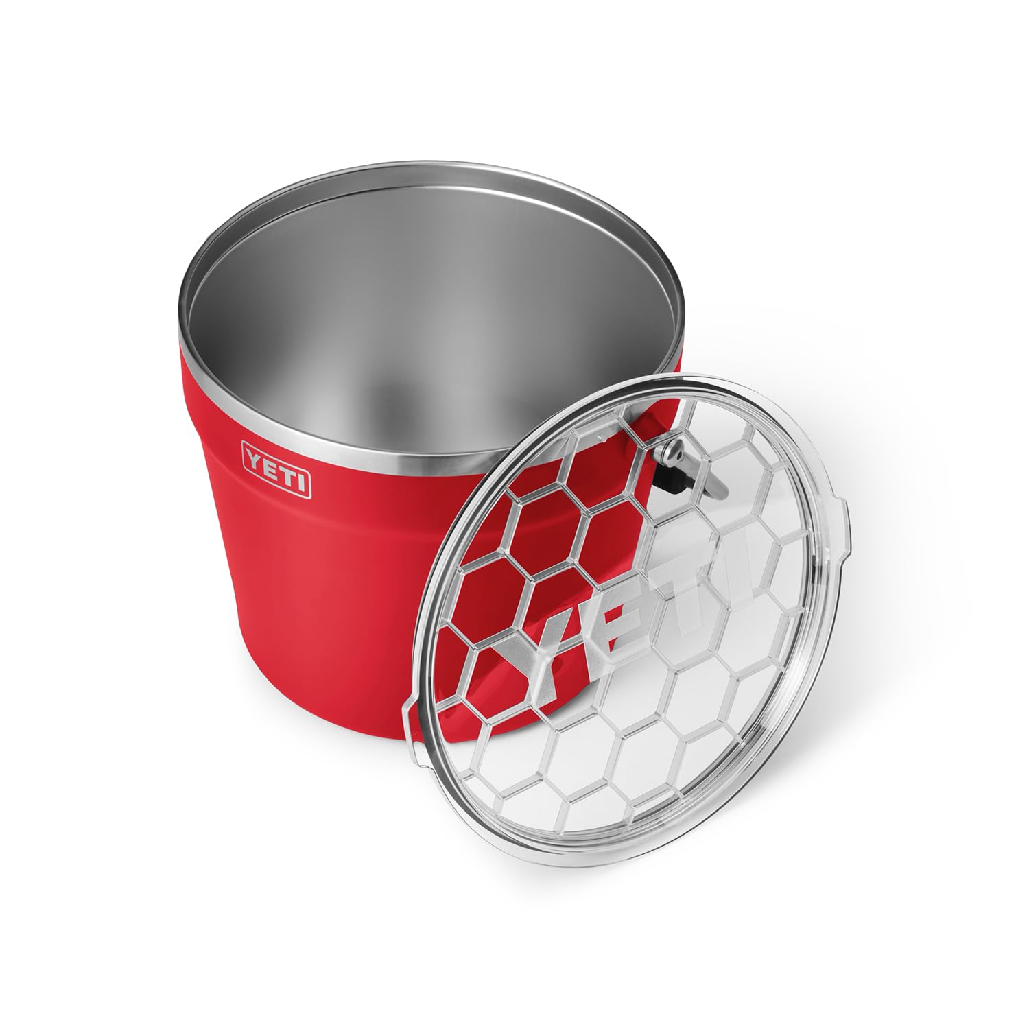 Foto 4 pulgar | Cubo Para Bebidas Yeti Rambler Rescue Red De Acero Inoxidable 18/8 - Venta Internacional.