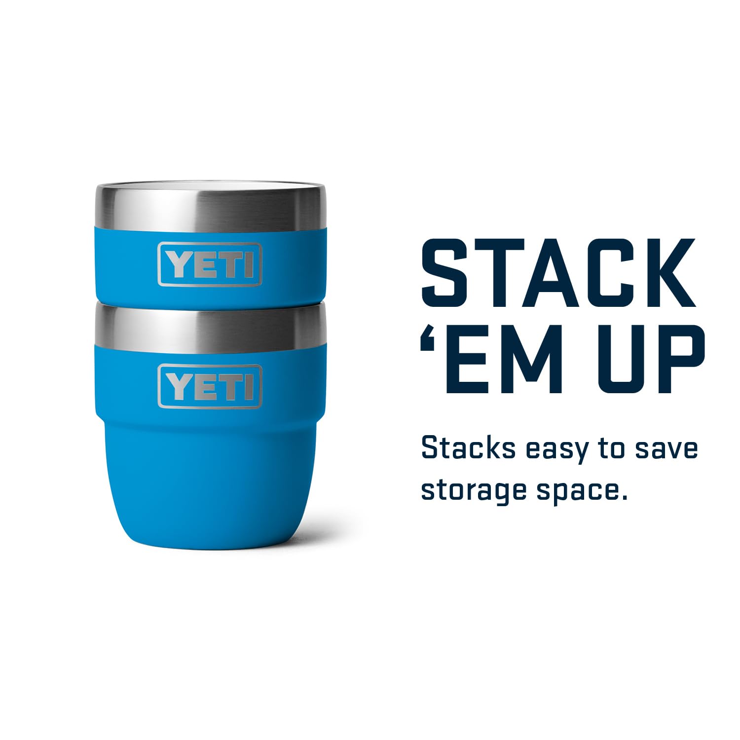 Foto 6 pulgar | Taza Yeti Rambler De Acero Inoxidable Con Aislamiento Al Vacío De 120 Ml, Paquete De 2 - Venta Internacional.