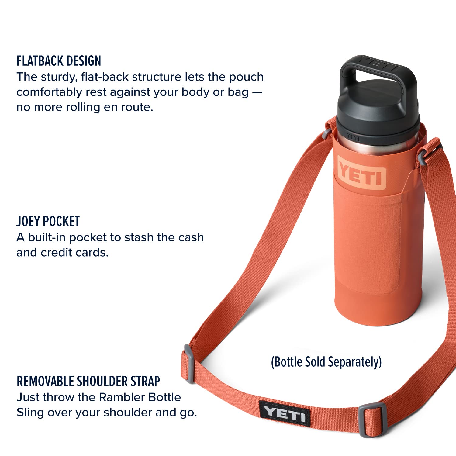 Foto 4 pulgar | Botella Sling Yeti Para Rambler, Botella De 532 Ml High Desert Clay - Venta Internacional.