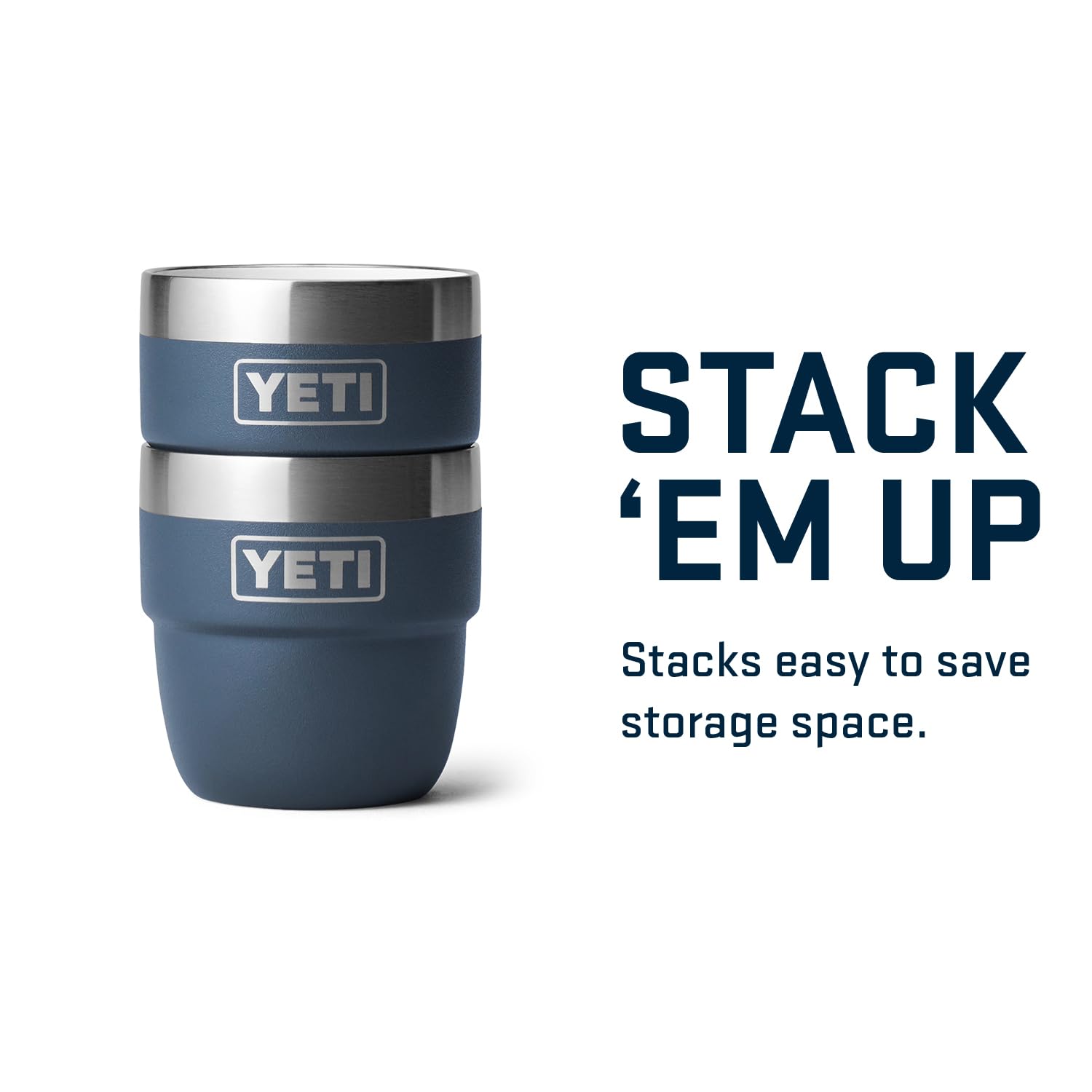 Foto 6 pulgar | Taza Yeti Rambler De Acero Inoxidable Con Aislamiento Al Vacío De 120 Ml, Paquete De 2 - Venta Internacional.