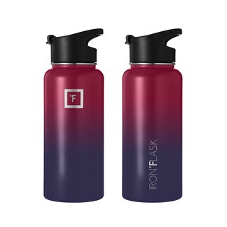 Foto 5 | Botella De Hidratación Iron °flask Para Acampar Y Senderismo 950 Ml Color Arcoíris Oscuro - Venta Internacional.