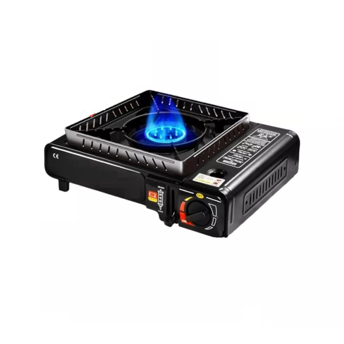 Parrilla portátil de Gas para Acampar Eo Safe Imports Esi-12484 Negro