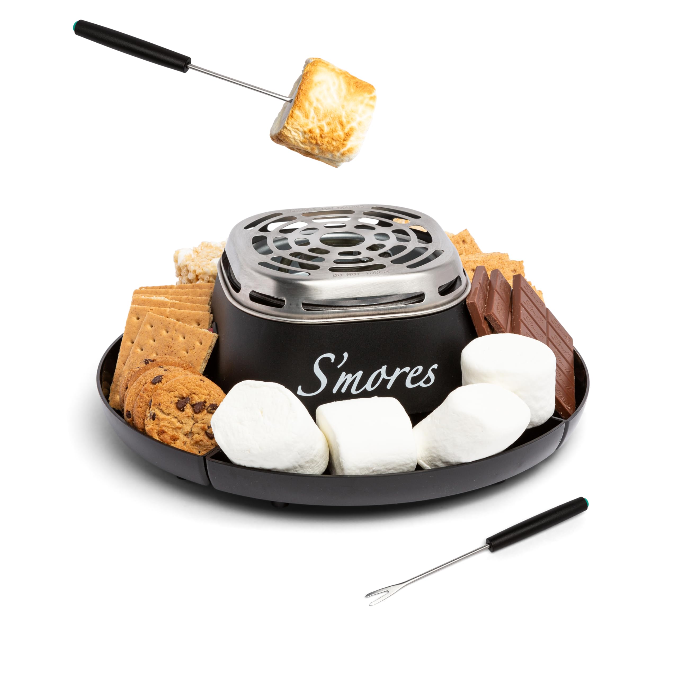 Mesa Eléctrica S'mores Maker Nostalgia Con Bastones Para Asar - Venta Internacional.