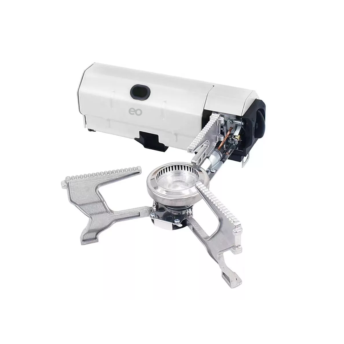 Estufas De Cassette Para Acampar Quemadores Gases Campamento Eo Safe Imports Esi-14791-1 Blanco