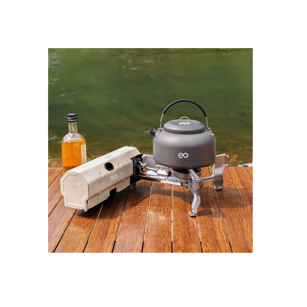 Foto 2 | Estufas De Cassette Para Acampar Quemadores Gases Campamento Eo Safe Imports Esi-14791-1 Blanco